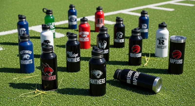 branded drink bottles for high school athletics carnivals - promotional merchandise